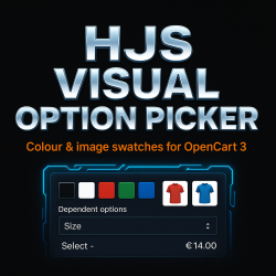 HJS Visual Option Picker (OpenCart 3)